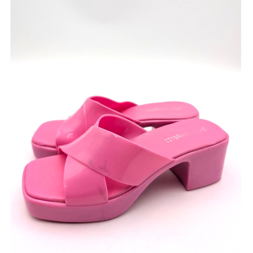 Jeffrey Campbell Bubblegum Platform Heel Sandal Women's Pink Size US7 EU38